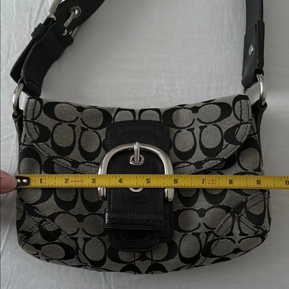 Coach Black and Gray Shoulder Bag - Picture 11 of 11